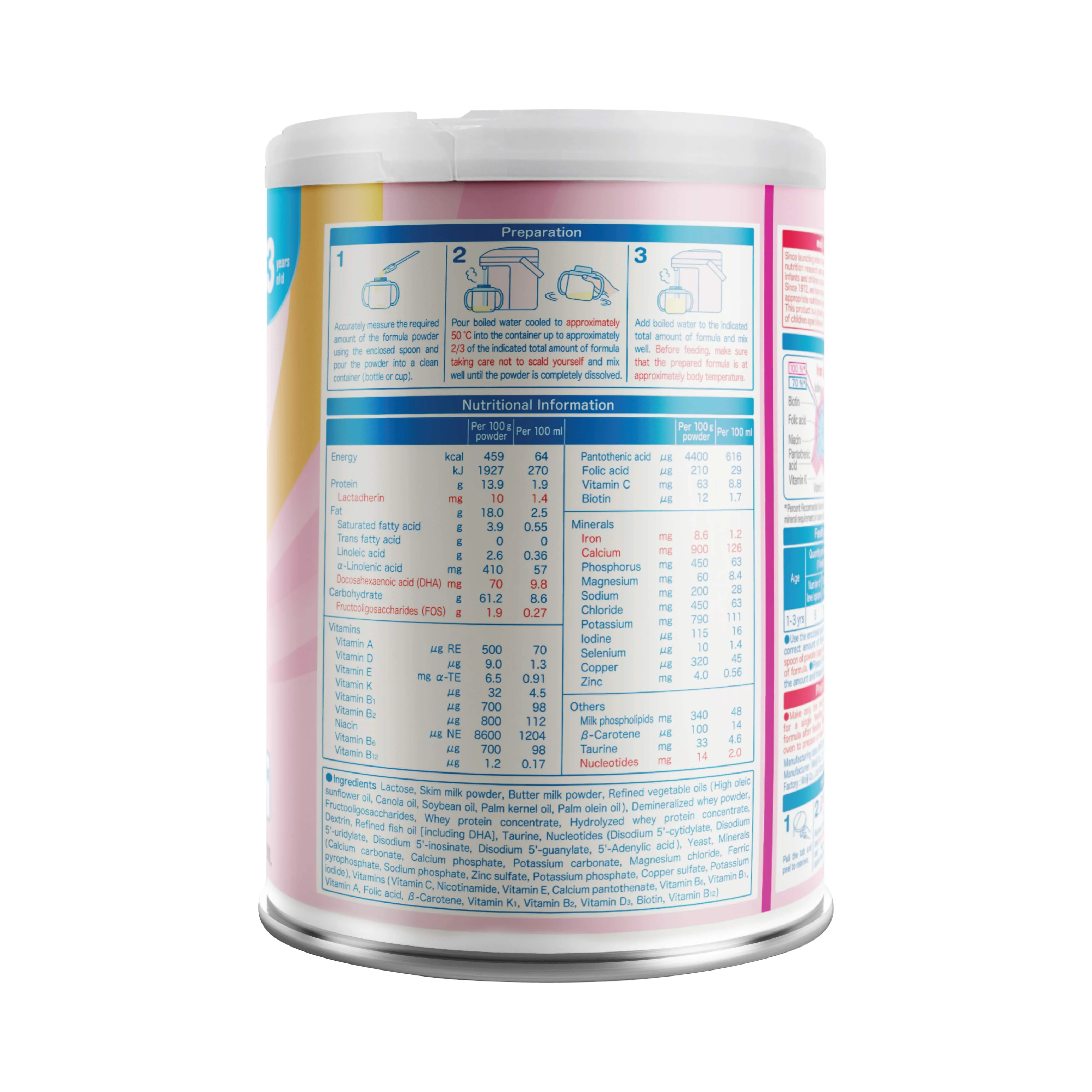 Sữa Meiji Growing up Formula 800g (12-36 tháng)