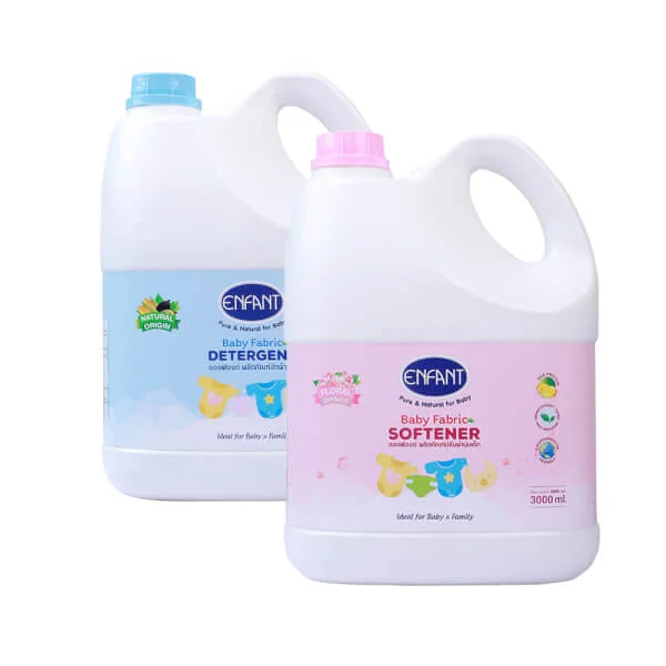 Combo Nước giặt - Nước xả Enfant 3000ml