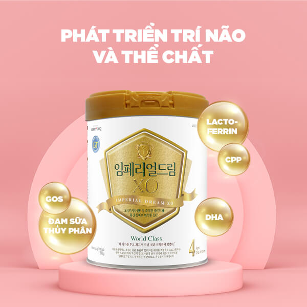 Sữa XO số 4 400g (1-3 tuổi)