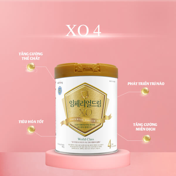 Sữa XO số 4 400g (1-3 tuổi)