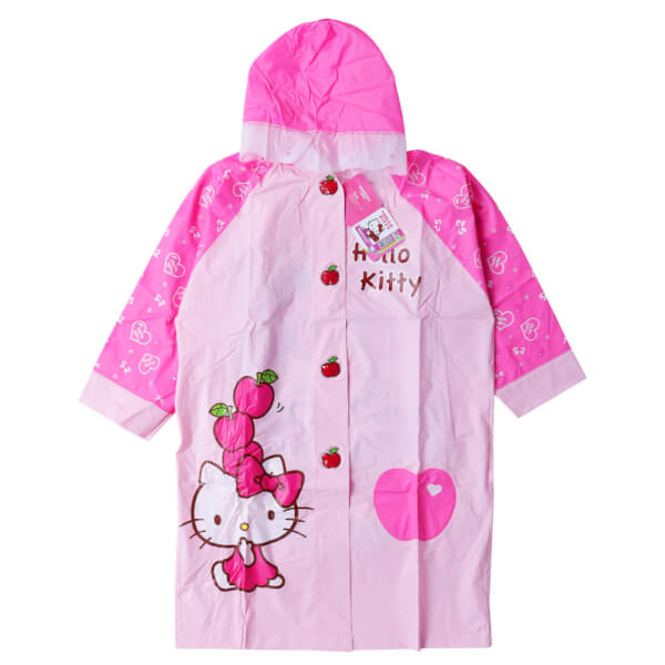 Áo mưa bé gái Hello Kitty HF86346-1 (Size M)