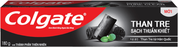 Kem đánh răng Colgate Natural Charcoal 180g
