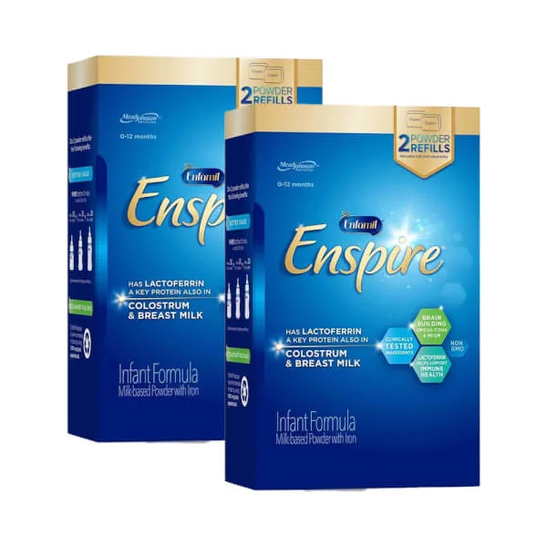 Combo 2 lon Sữa Enfamil Enspire Infant Formula 850g (0-12 tháng)