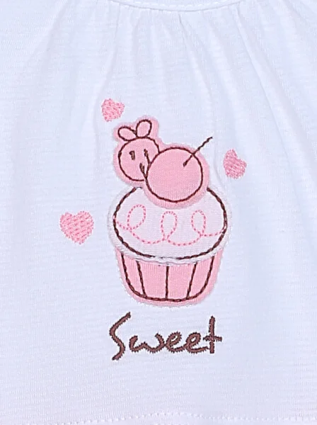 Đầm bé gái-BST bánh kem CF G0521005 (6-24M,Hồng)