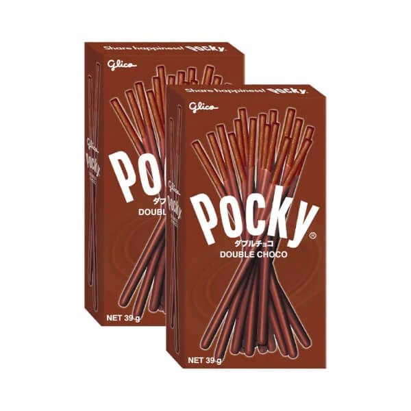 Combo 2 Bánh que Pocky Double sô cô la