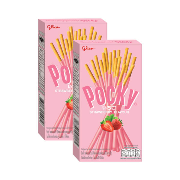 Combo 2 Bánh que Pocky vị dâu