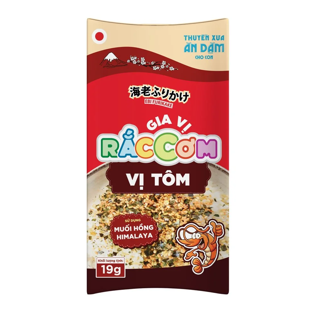 Gia vị rắc cơm Thuyền Xưa vị tôm 19gr