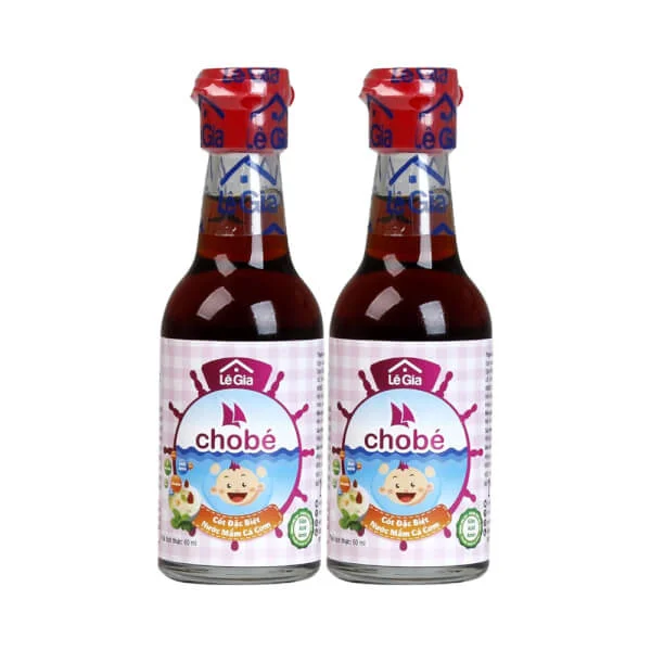 Combo 2 Nước mắm cá cơm Lê Gia- Cho bé