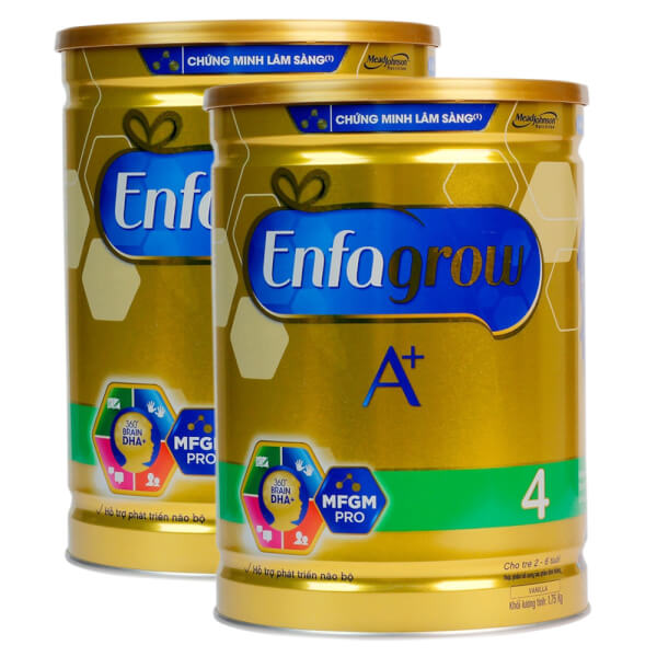 Combo 2 Sữa Enfagrow A+ 4 1.75kg (2-6 tuổi)