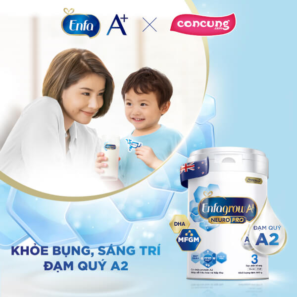 Combo 3 lon Sữa Enfagrow A2 NeuroPro số 3 800g (1 - 6 tuổi)