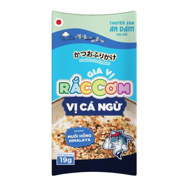 Combo 2 Thuyền Xưa Ăn Dặm Cho Con  - Gia vị rắc cơm  - Vị Cá ngừ 19gr