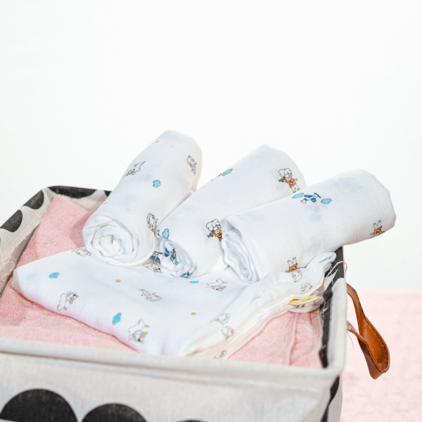 Khăn gạc sợi tre cao cấp ConCung Good BM8X 60x120 (cm)