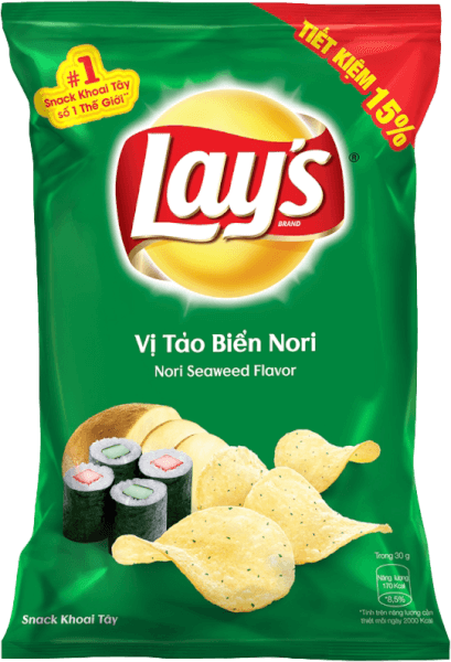 Lay Khoai Tây Tảo Nori