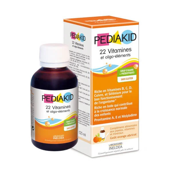 Siro bổ sung 22 loại Vitamin và Khoáng chất Pediakid 22 Vitamines