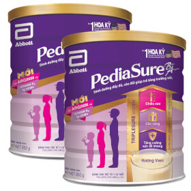 Combo 2 lon thực phẩm dinh dưỡng y học Abbott Pediasure 850g hương vani (1-10 tuổi) - đến nơi bán Biểu đồ lịch sử biến động giá bán Combo 2 lon thực phẩm dinh dưỡng y học Abbott Pediasure 850g hương vani (1-10 tuổi)