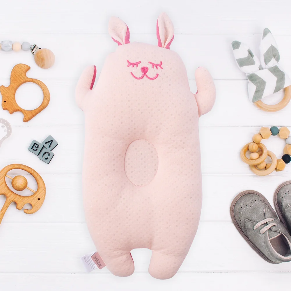 Gối Bebear kháng khuẩn NA8808 hồng