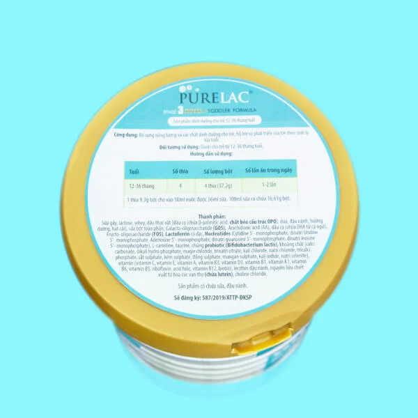 Sữa Purelac số 3 800g (1-3 tuổi)