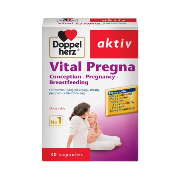 Vitamin cho phụ nữ mang thai và cho con bú Vital Pregna