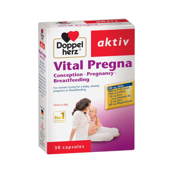 Vitamin cho phụ nữ mang thai và cho con bú Vital Pregna