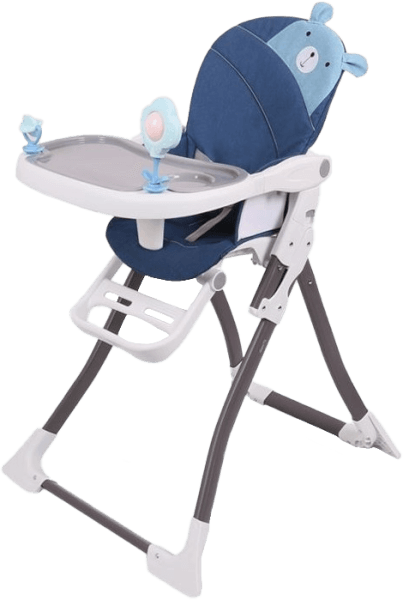 Ghế ngồi ăn chân cao Baby Pretty (xanh)