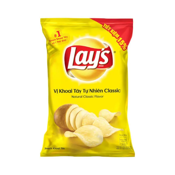 Combo 2 Lay Khoai Tây Tự Nhiên