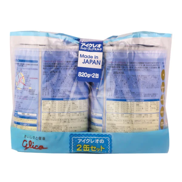 Sữa Glico Icreo số 1 820g - Combo 2 lon (9-36 tháng)