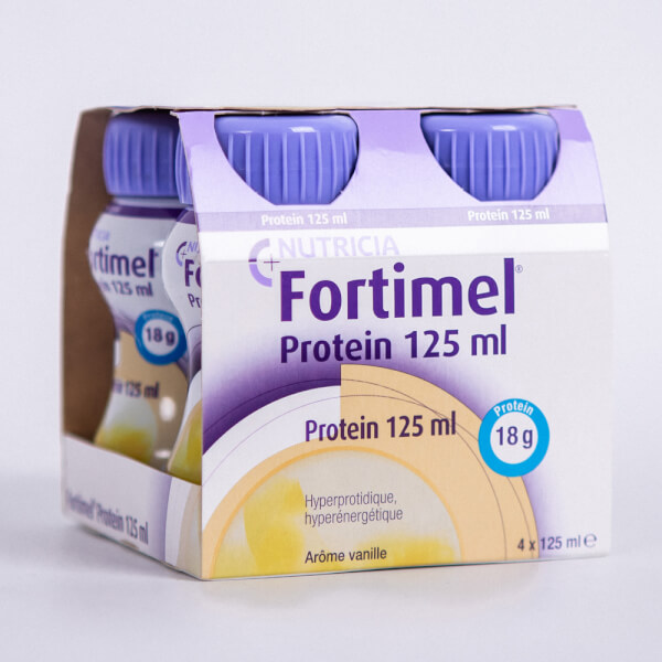 Sữa Fortimel Protein 125mL (lốc 4 hộp) vị Vani