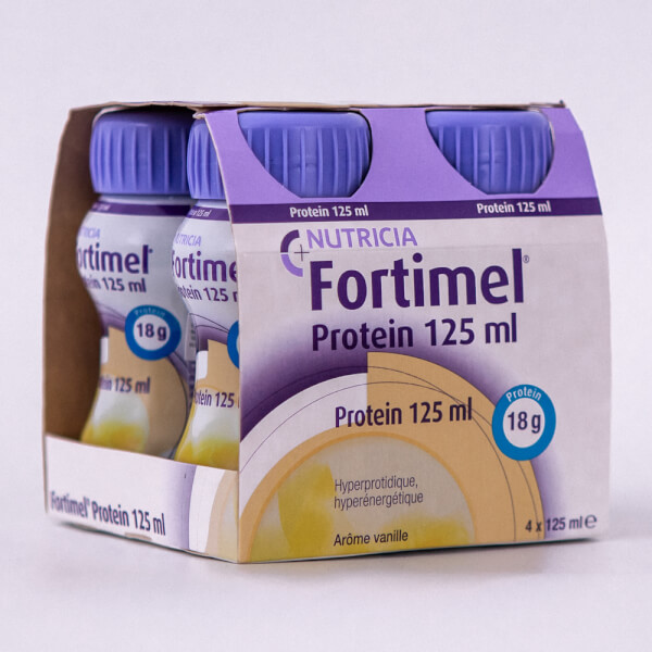 Sữa Fortimel Protein 125mL (lốc 4 hộp) vị Vani