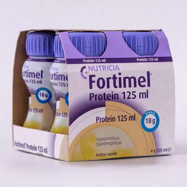 Sữa Fortimel Protein 125mL (lốc 4 hộp) vị Vani