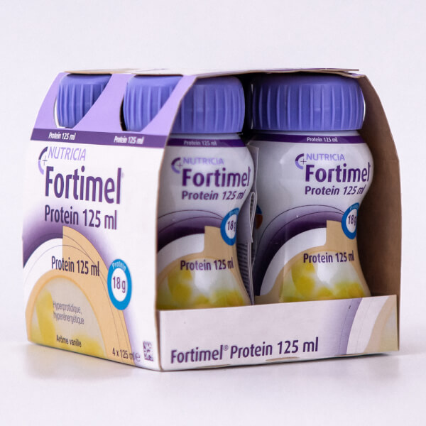 Sữa Fortimel Protein 125mL (lốc 4 hộp) vị Vani
