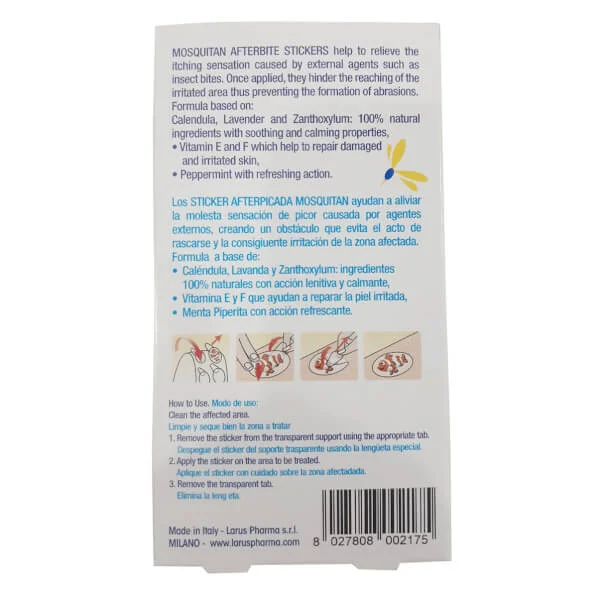 Miếng dán muỗi đốt Mosquitan After Bite Sticker (hộp 30 miếng)