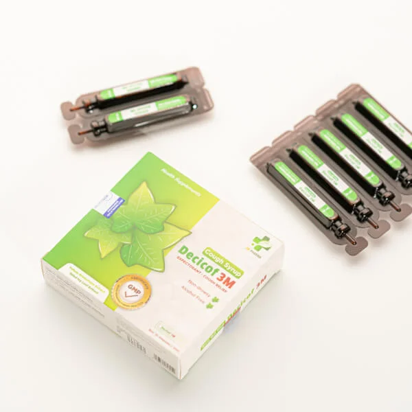 Siro ho, bổ phế cho bé Decicof 3M