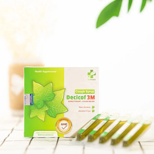 Siro ho, bổ phế cho bé Decicof 3M