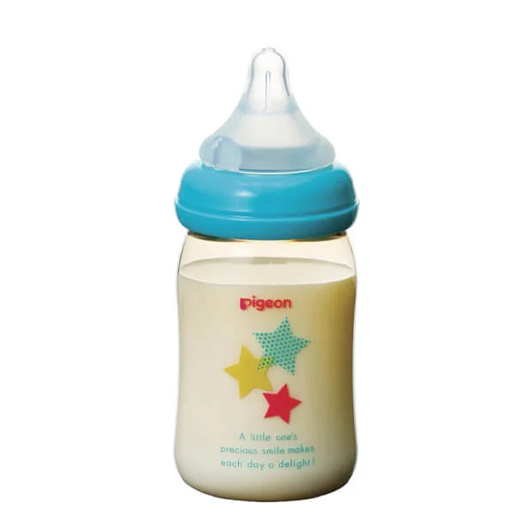 Bình sữa Pigeon nhựa PPSU Plus ngôi sao(160ml)
