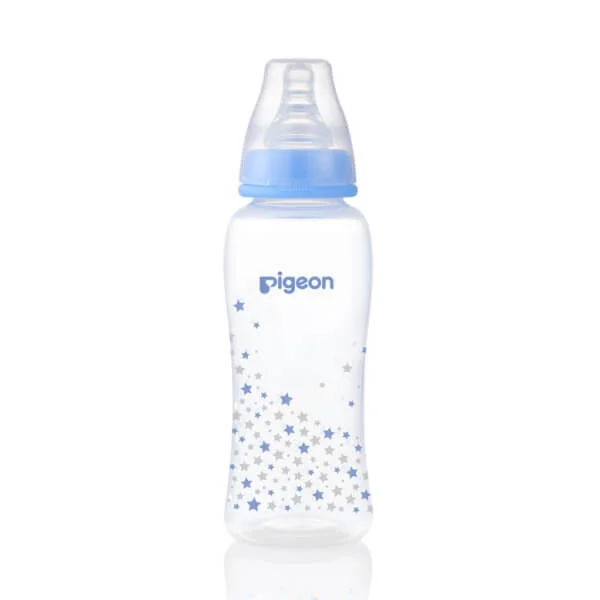 Bình sữa Pigeon Streamline (Xanh,250ml )