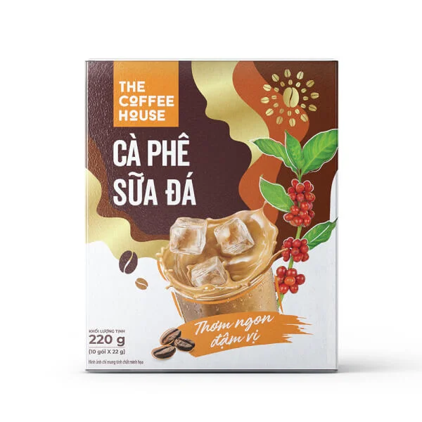 The Coffee House Cà Phê Sữa Đá 10 gói x 22g