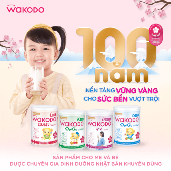 Sữa Wakodo số 1 810g (0-12 tháng)