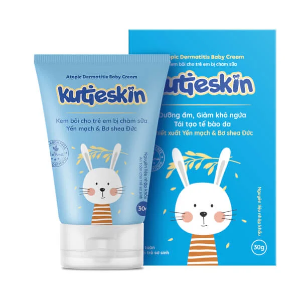 Kem chàm sữa Kutieskin 30g