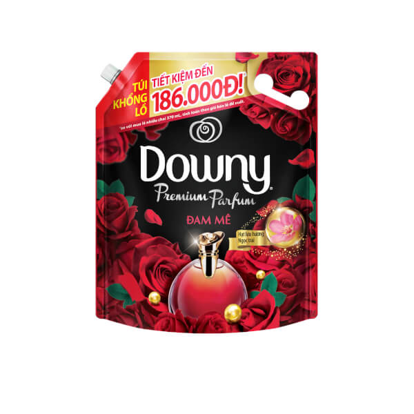 Combo 2 Nước xả Downy Hương đam mê túi 3L