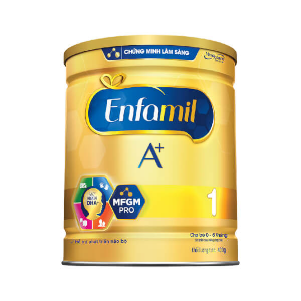 Sữa Enfamil A+ 1 400g (0-6 tháng)