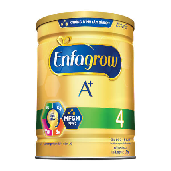 Sữa Enfagrow A+ số 4 1,7kg (2-6 tuổi)