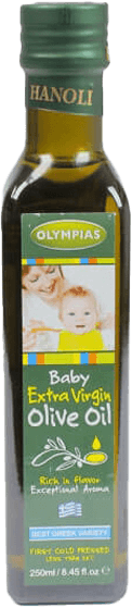 Dầu Olive Baby siêu nguyên chất Olympias, 250ml