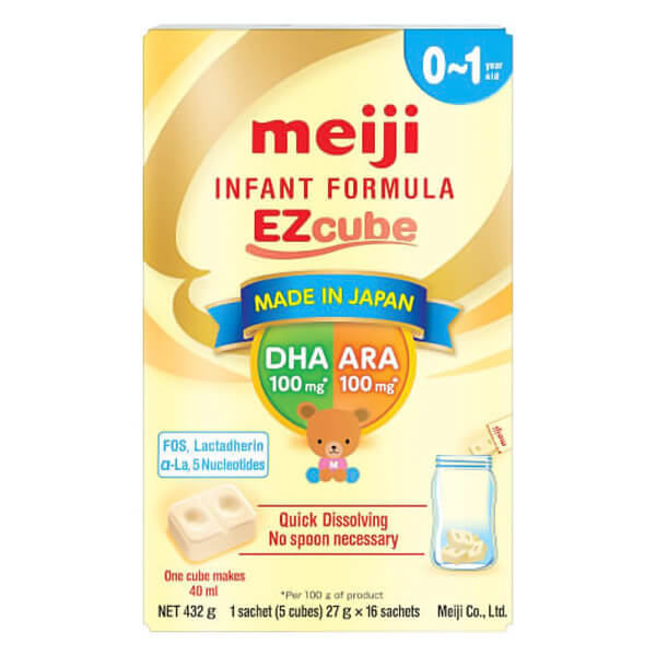 Sữa Meiji thanh Infant Formula 432g (0-12 tháng)