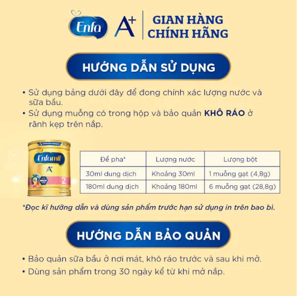 Sữa Enfamil A+ 2 400g (6-12 tháng)