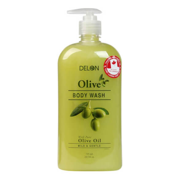 Sữa Tắm Delon với tinh dầu Olive 725ml (xuất xứ Canada)