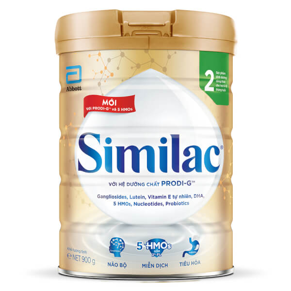 Sữa Similac 5G số 2 900g (6-12 tháng)