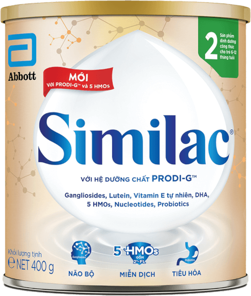 Sữa Similac 5G số 2 400g (6-12 tháng)