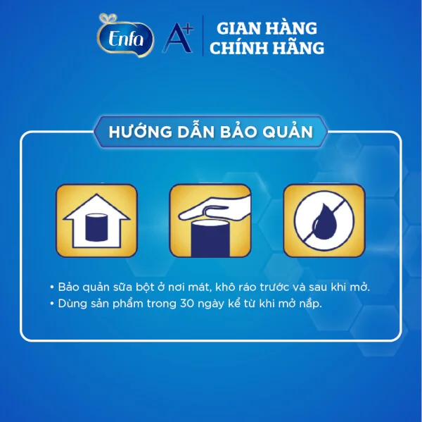 Combo 3 lon Sữa Enfamil Enspire Infant Formula 581g (0-12 tháng)