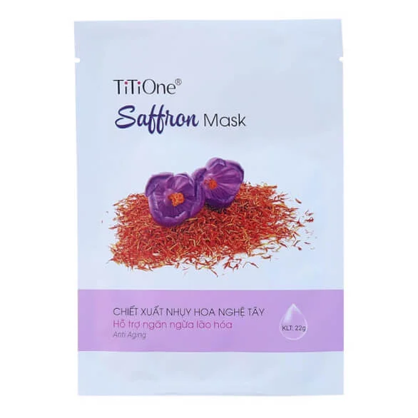 Mặt nạ Titione chiết xuất nhụy Hoa nghệ tây 22g