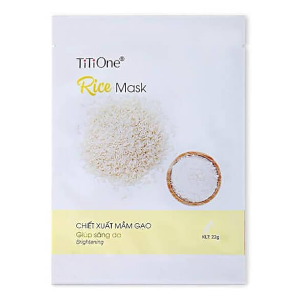 Mặt nạ Titione chiết xuất mầm gạo 22g